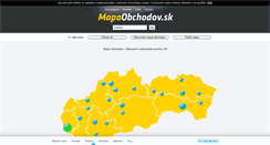 Desktop Screenshot of mapaobchodov.sk